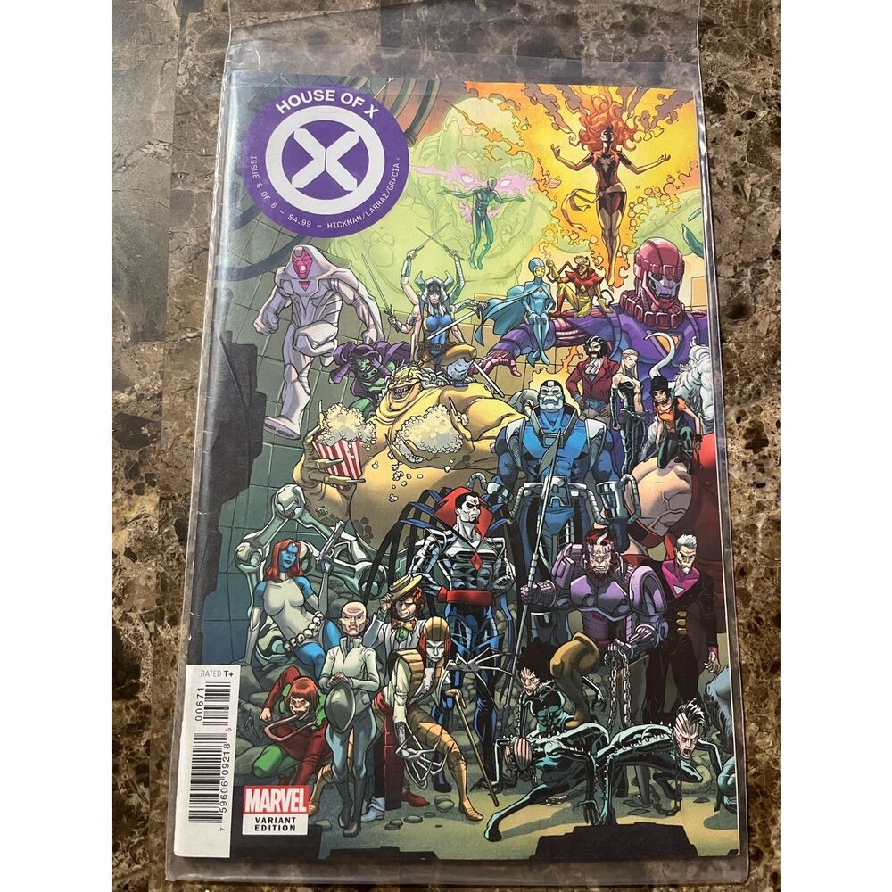 House of X #6 (2019) Javier Garron Connecting Variant Marvel X-Men Comic